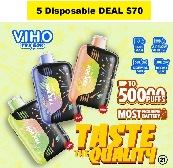 VIHO TRX 50K Disposable 5%
