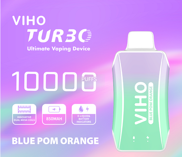 VIHO Turbo 10K Disposable 5% (Display Box of 5)