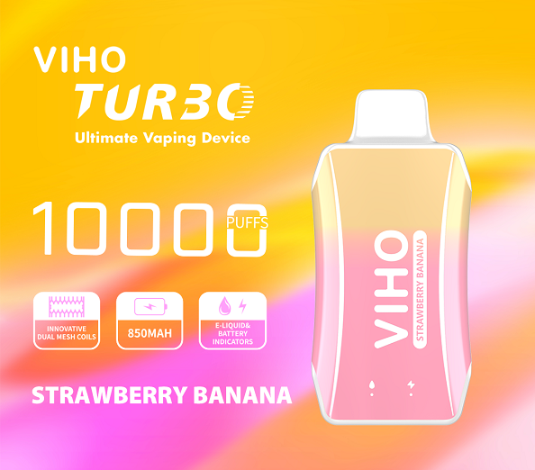 VIHO Turbo 10K Disposable 5% (Display Box of 5)