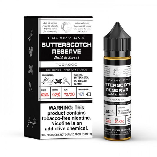 Glas BSX Series Synthetic - Butterscotch Reserve 60mL