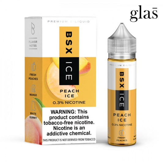 Glas BSX Series Synthetic - Peach Ice 60mL
