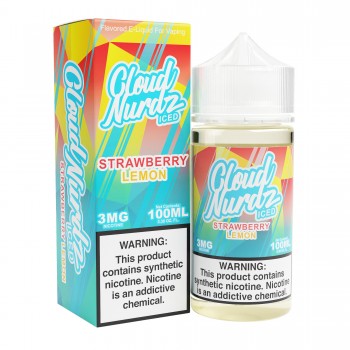 Cloud Nurdz 100mL-Strawberry Lemon Ice