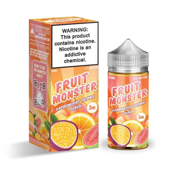 Fruit Monster 100mL- Passionfruit Orange Guava