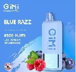 GiMi 8500 Disposable 5% BLUE RAZZ