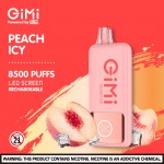 GiMi 8500 Disposable 5% PEACH ICY