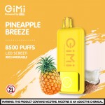 GiMi 8500 Disposable 5% PINEAPPLE BREEZE