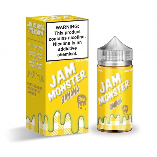 Jam Monster 100mL Synthetic- Banana Jam