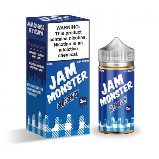Jam Monster 100mL Synthetic- Blueberry Jam