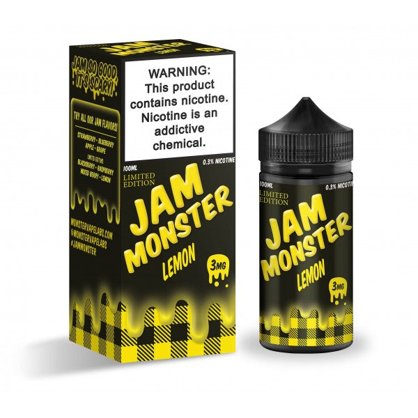 Jam Monster 100mL Synthetic- Lemon