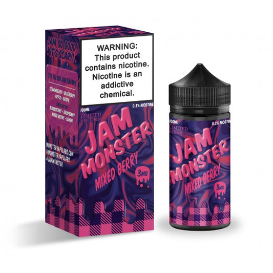 Jam Monster 100mL Synthetic- Mixed Berry