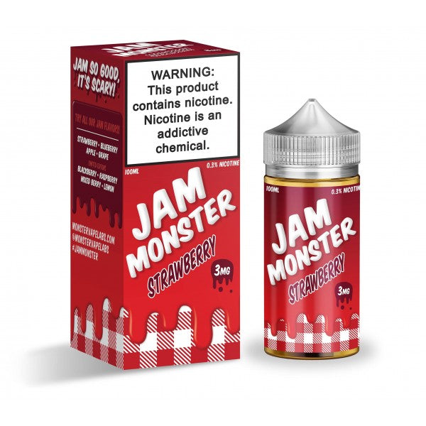 Jam Monster 100mL Synthetic- Strawberry Jam