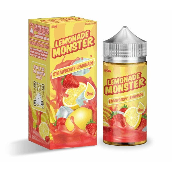 Lemonade Monster 100mL- Strawberry Lemonade
