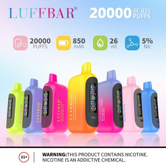 LUFFBAR Dually 20000 Disposable 5%