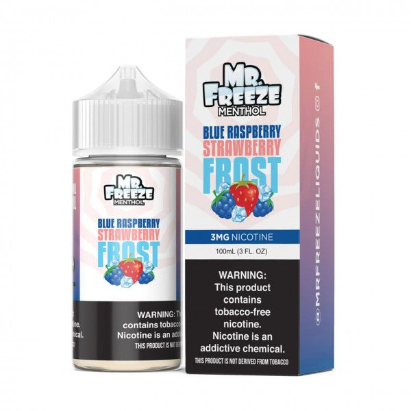 Mr. Freeze Synthetic - Blue Raspberry Strawberry Frost 100mL