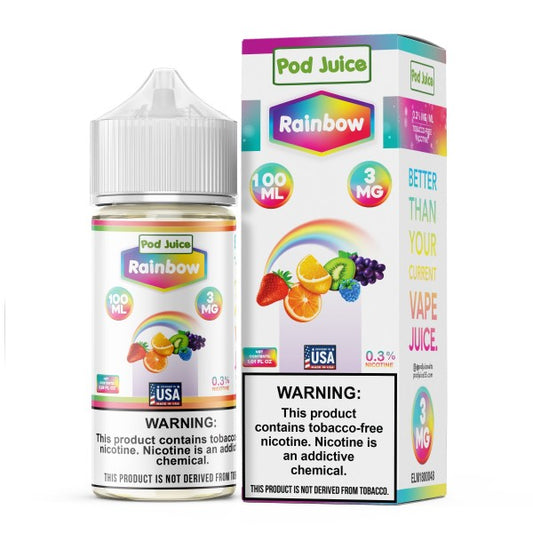 Pod Juice Synthetic - Rainbow 100mL