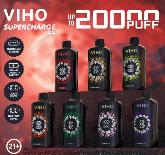 VIHO Supercharge Pro 20K Disposable 5%