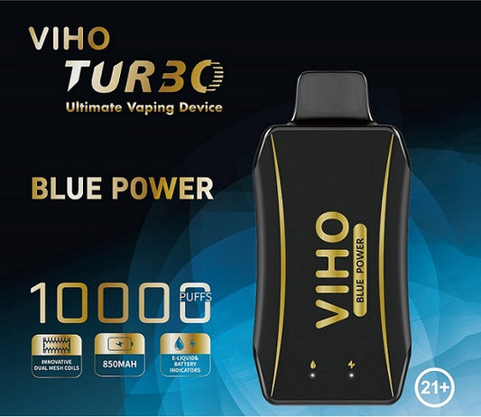 VIHO Turbo 10K Disposable 5% (Display Box of 5)