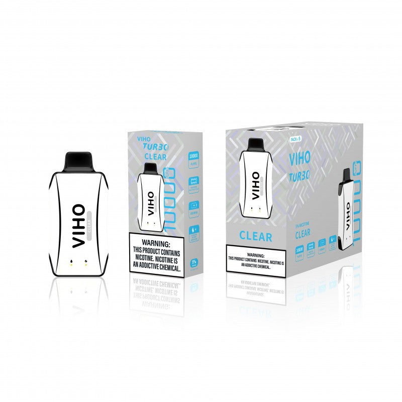 VIHO Turbo 10K Disposable Clear